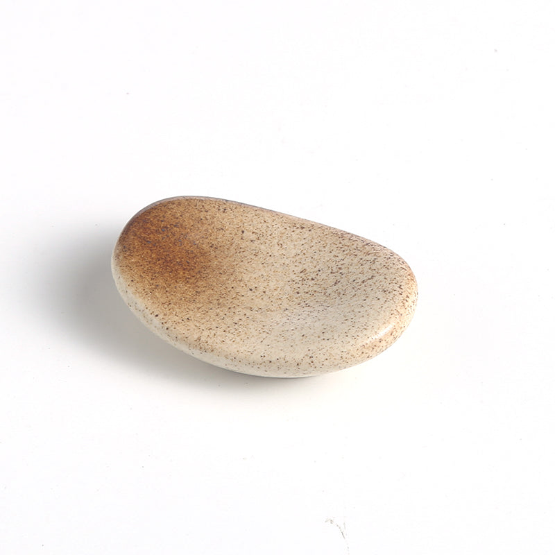 Kiln Retro Ceramic Chopstick Holder Pillow Shaped