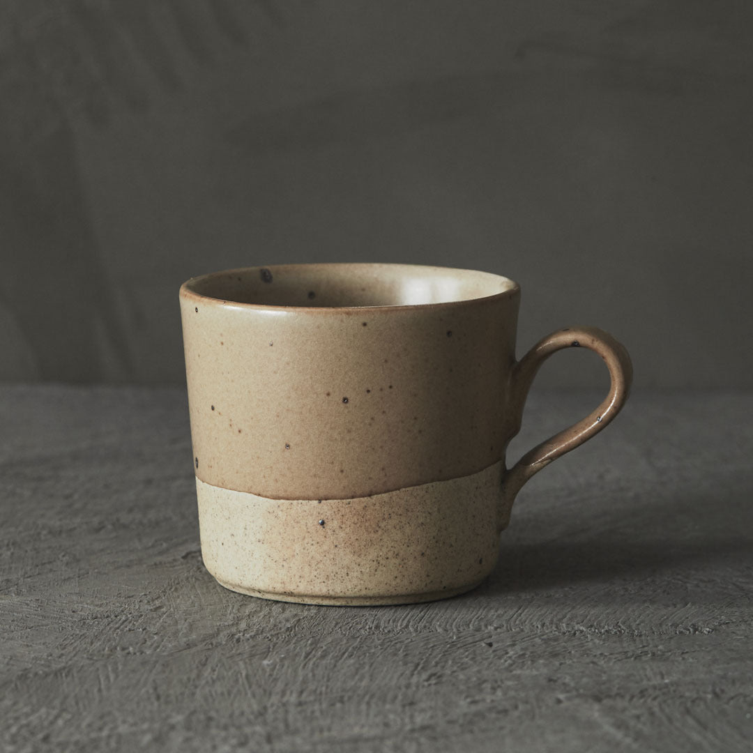 "Tsuchi" pottery coffee cup