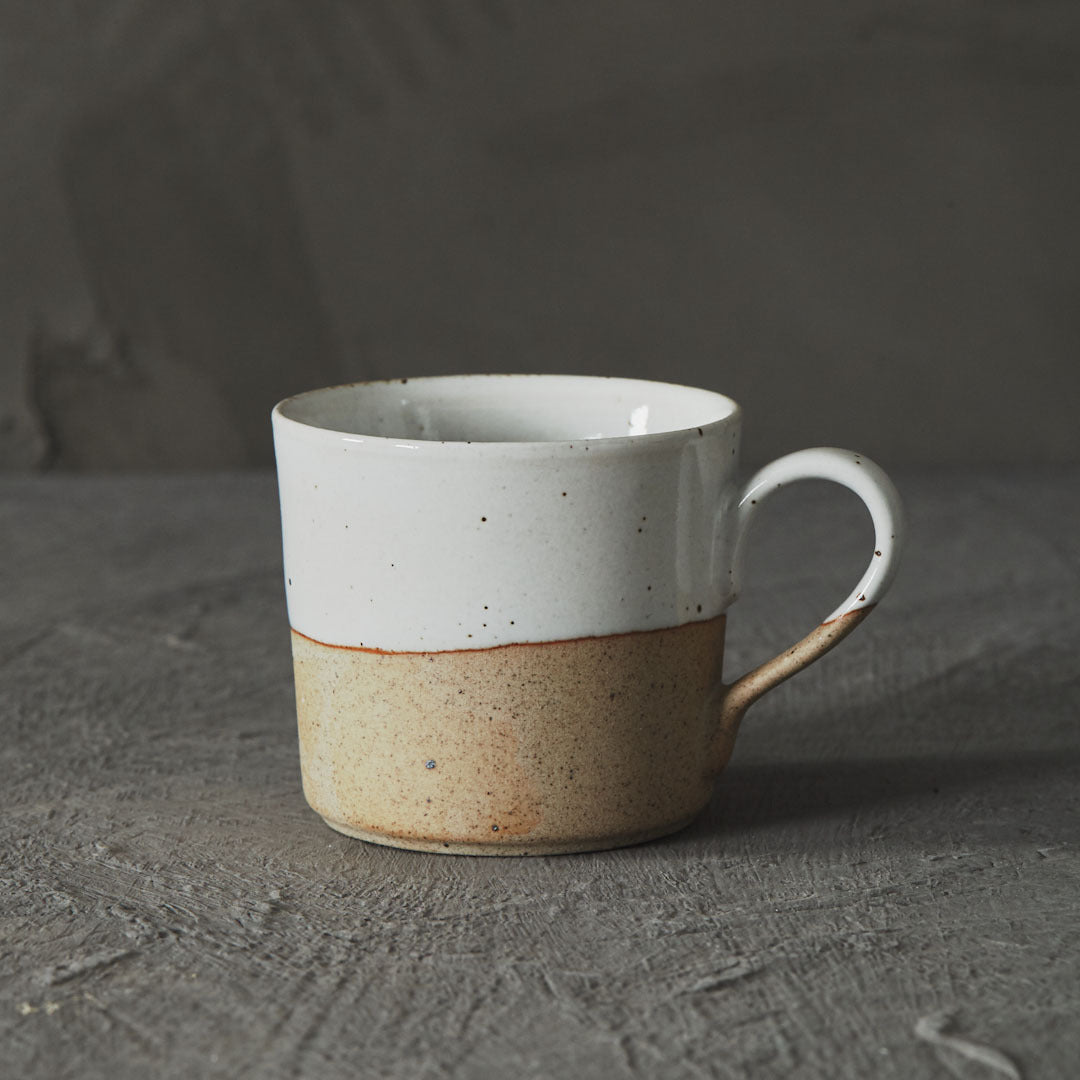 "Tsuchi" pottery coffee cup