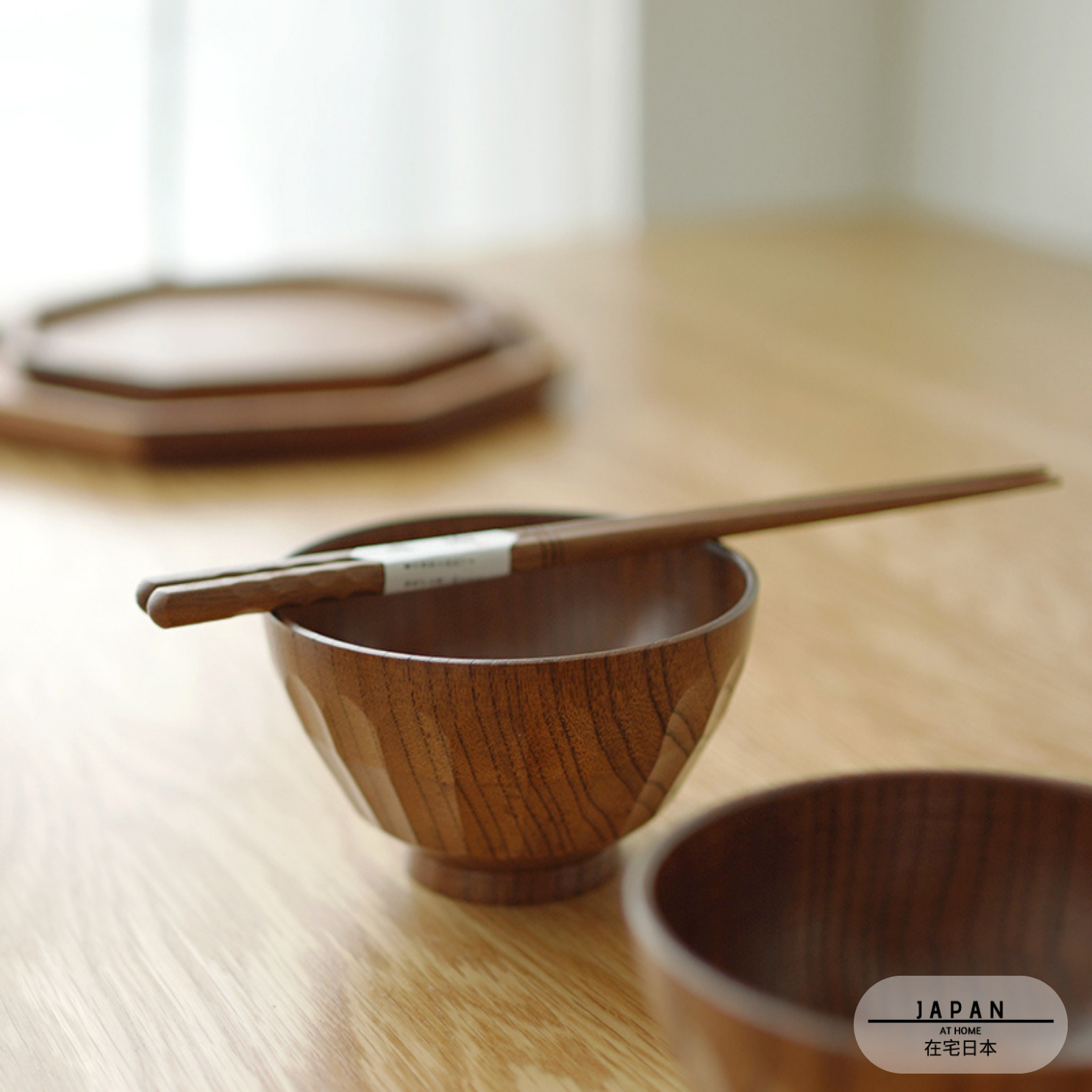 Handmade "Ōryōki" wooden bowl