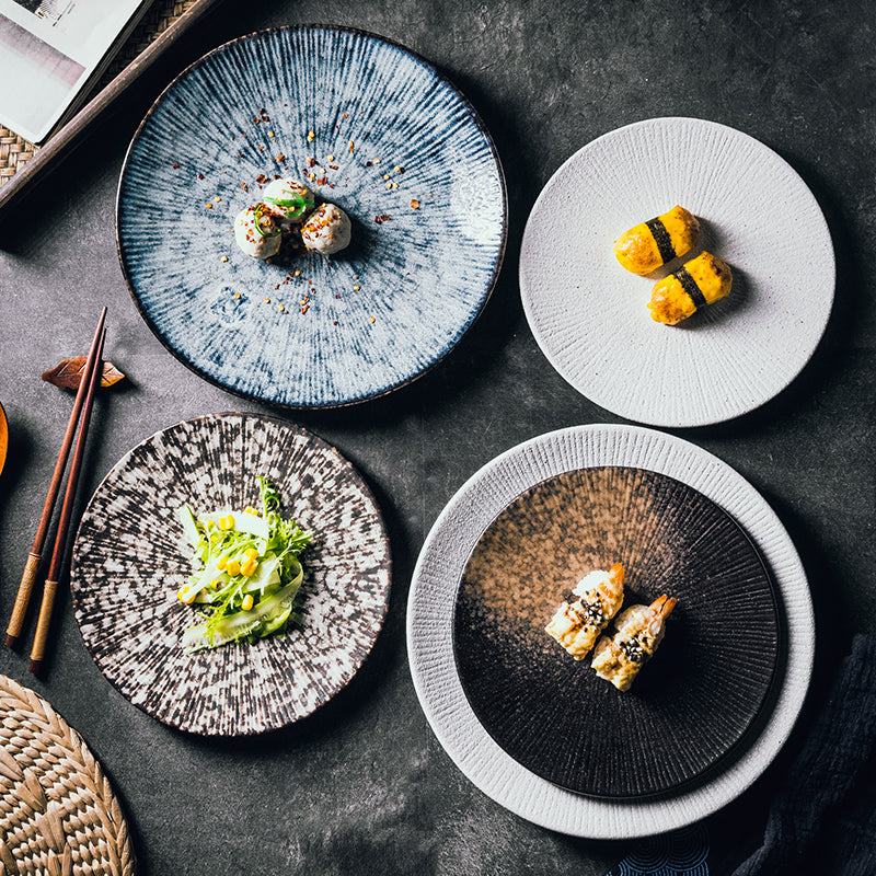 Japanese ceramic plate "Shiro"