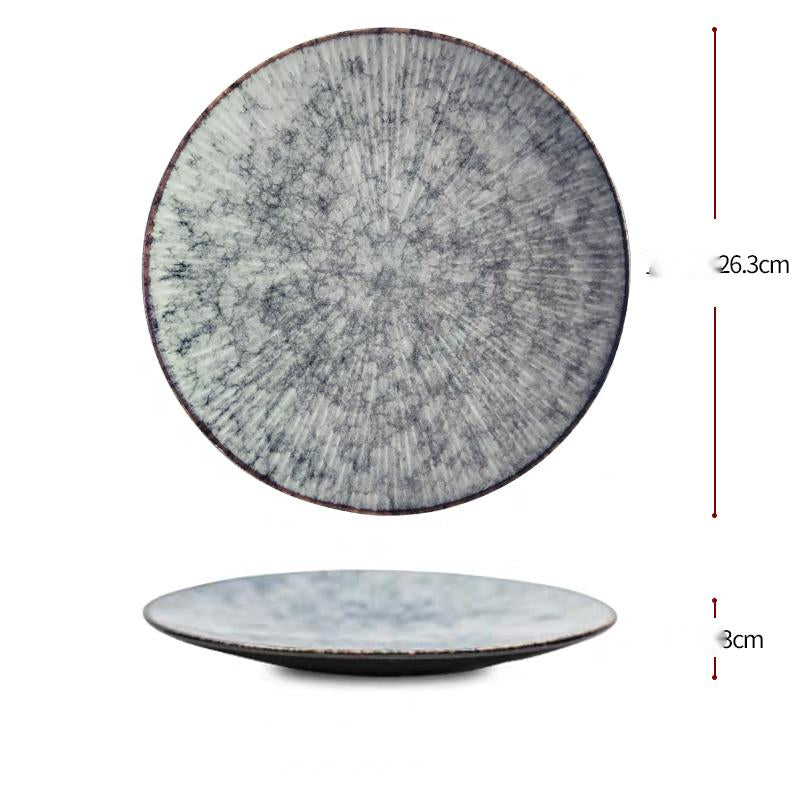 Japanese ceramic plate "Shiro"