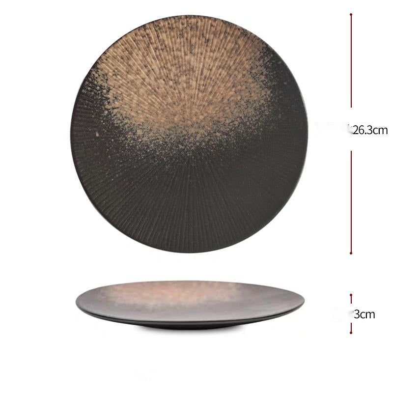 Japanese ceramic plate "Shiro"