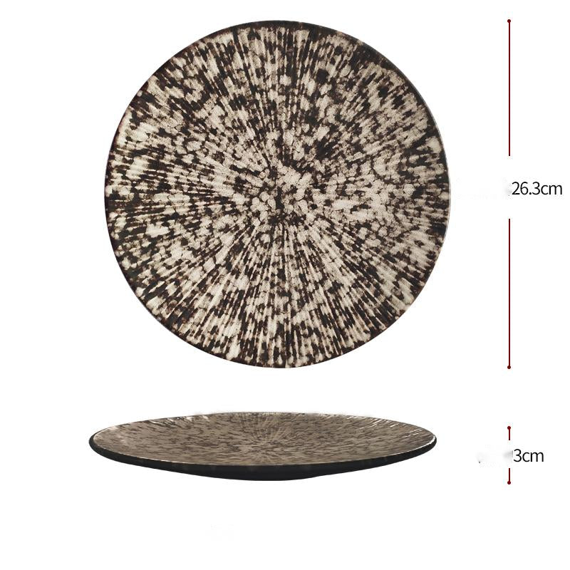 Japanese ceramic plate "Shiro"