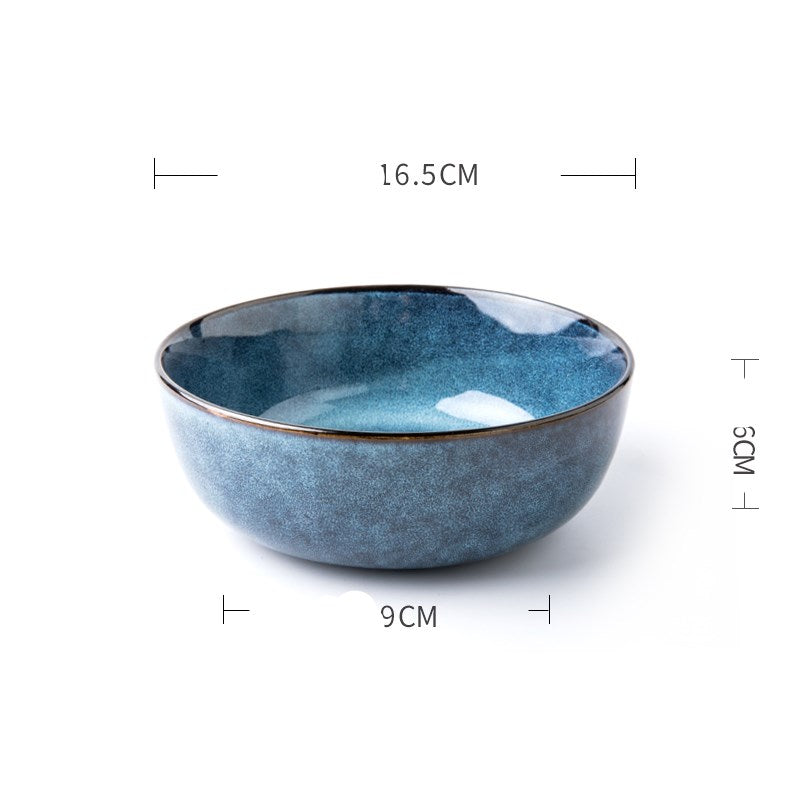 Japanese ceramic tableware set "Ueda"