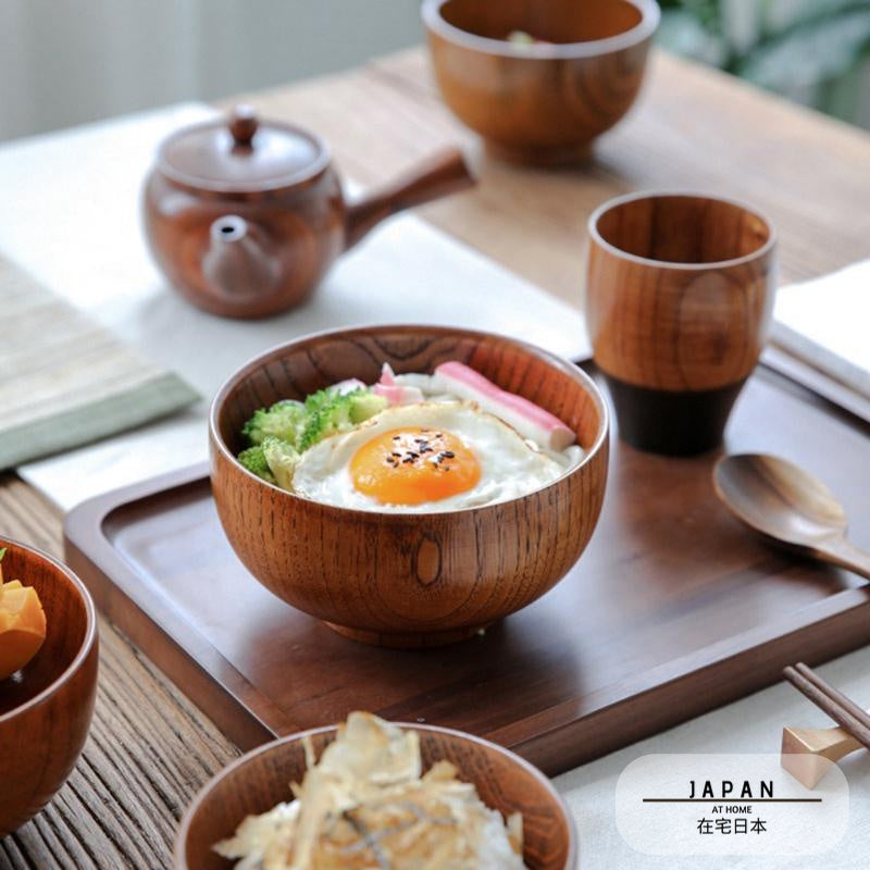 Bol japonais en bois naturel « Hara »