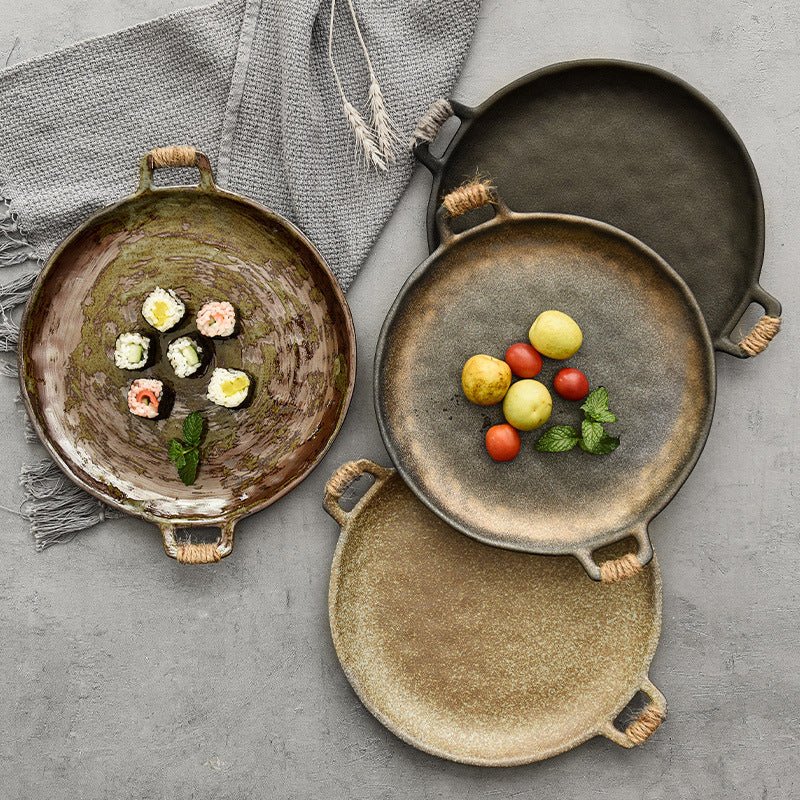 Creative porcelain plate "Hiroya"