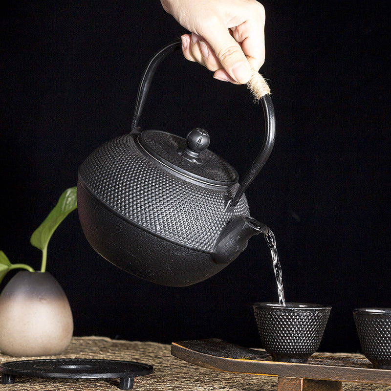 Japanese cast iron tea set "Murata"