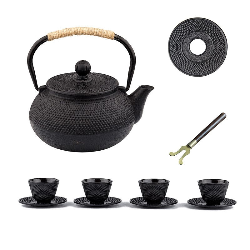 Japanese cast iron tea set "Murata"