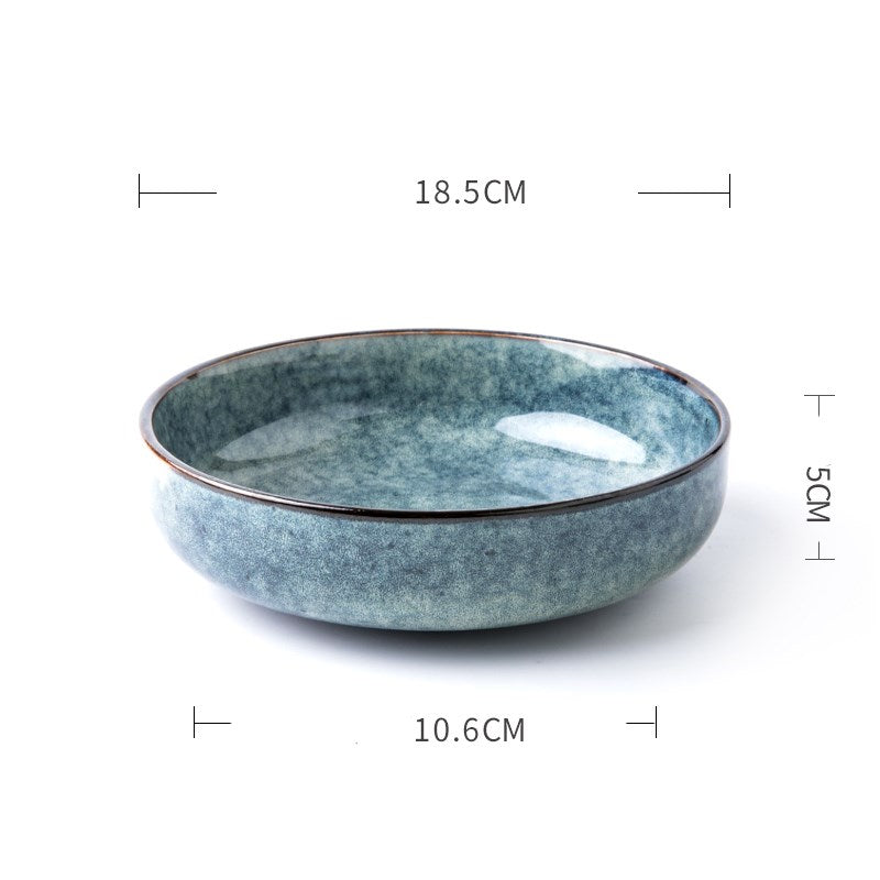 Japanese ceramic tableware set "Ueda"