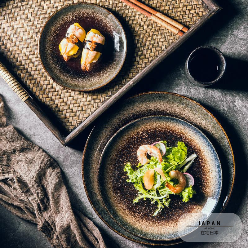Japanese ceramic plate "Nomi"
