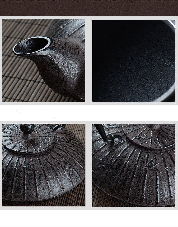 Japanese iron teapot "Matsumoto"