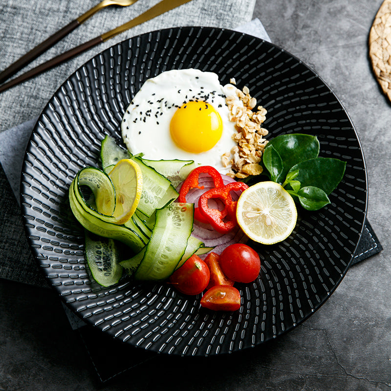 Assiette japonaise en céramique "Yasuke"