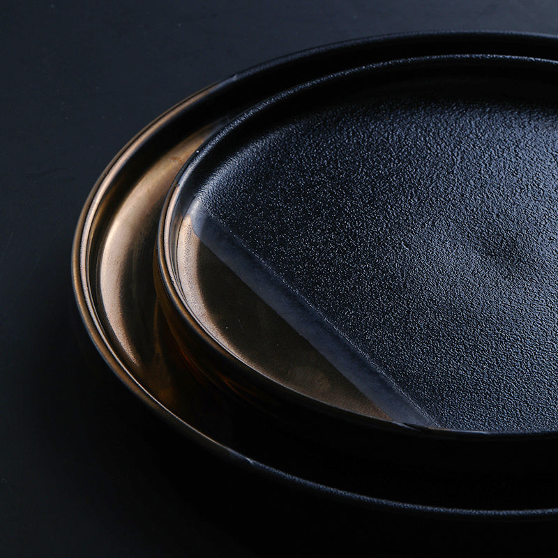 Japanese ceramic plate "Yuna"