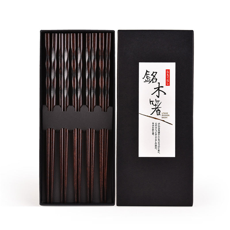 Coffret de baguettes en bois