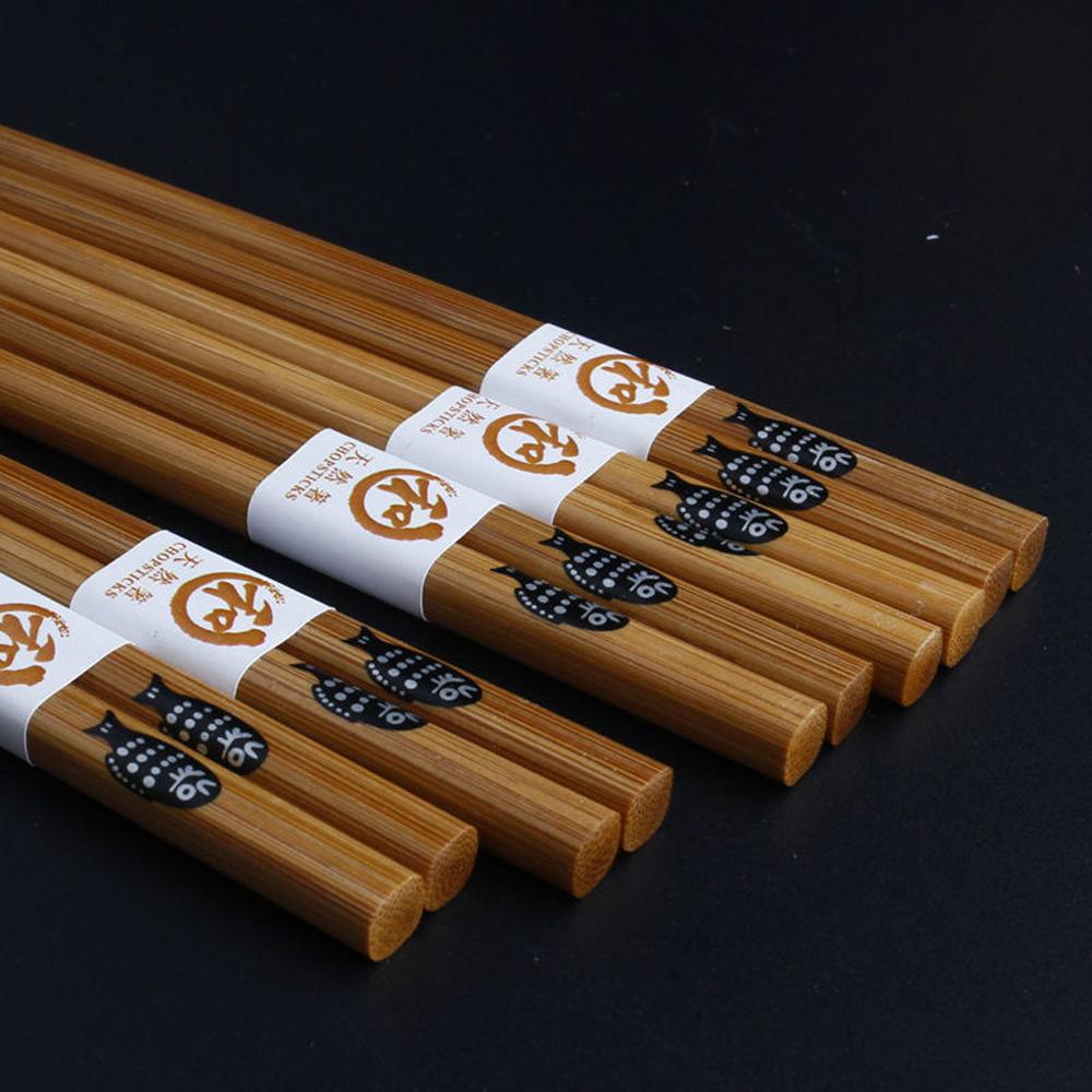 Coffret de baguettes japonaises motif "Poisson"