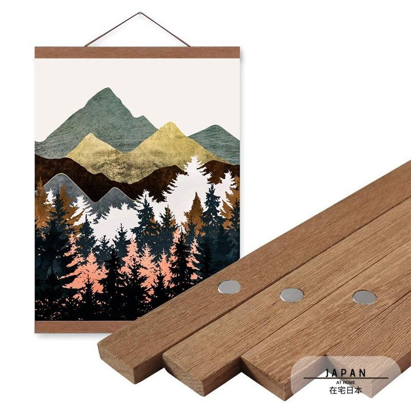 Natural Wood Poster Hanger Frame (2 Colors)