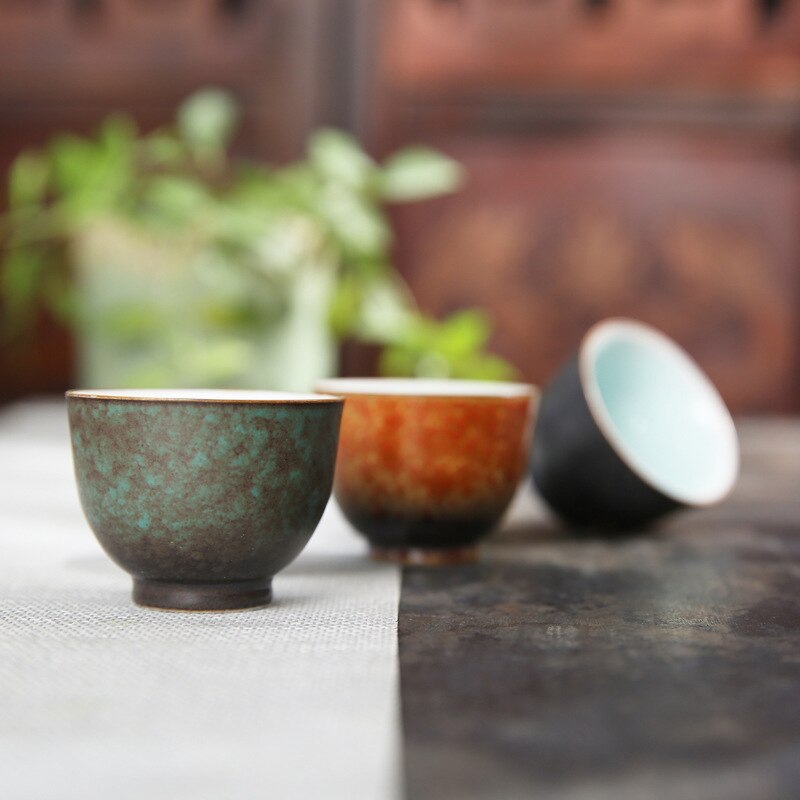 Japanese portable ceramic tea set "Suou"