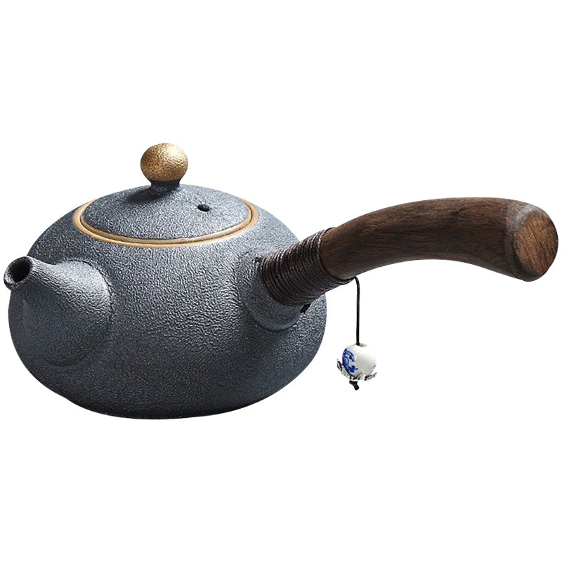 Japanese ceramic teapot with handle "Kiya"