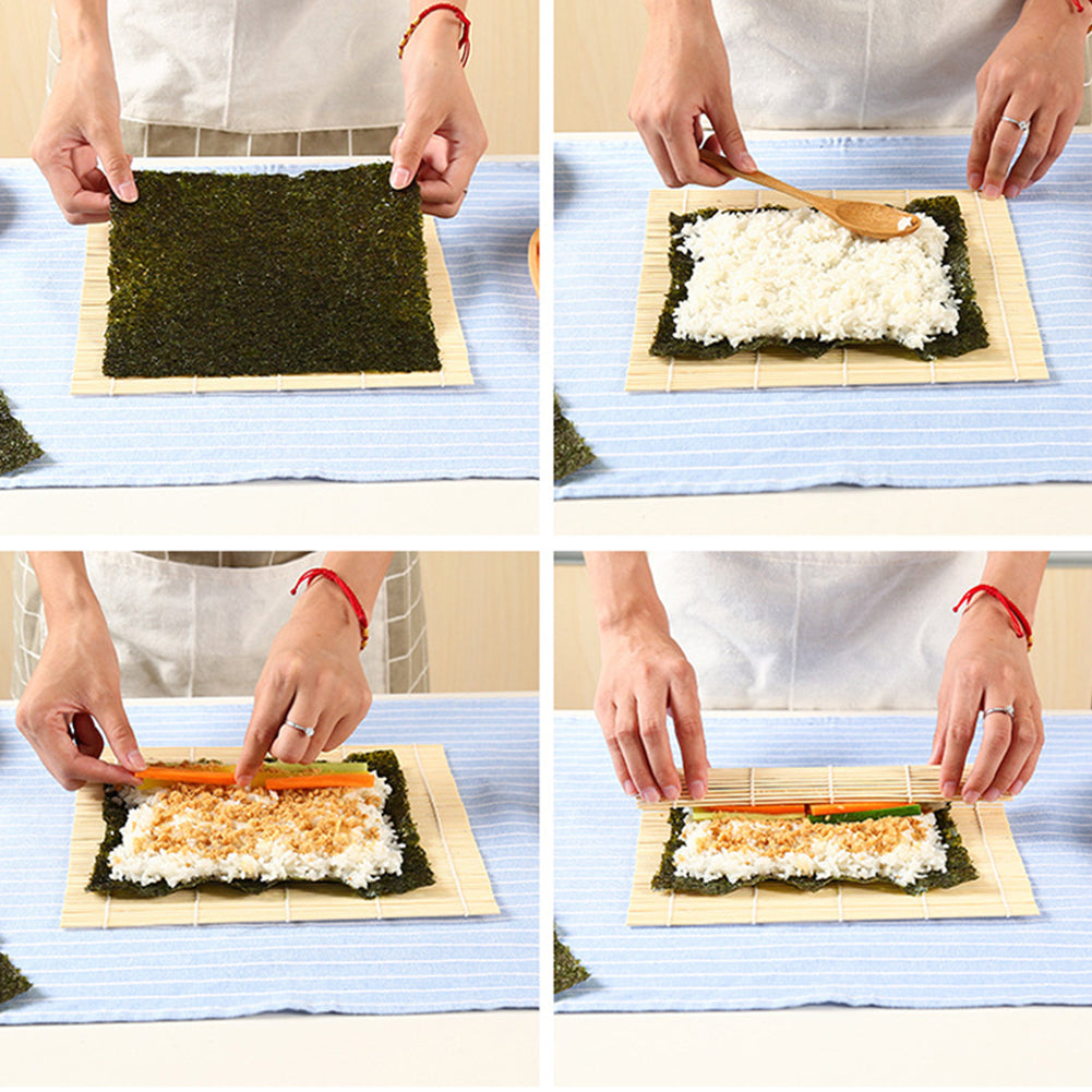 Natural bamboo sushi mat