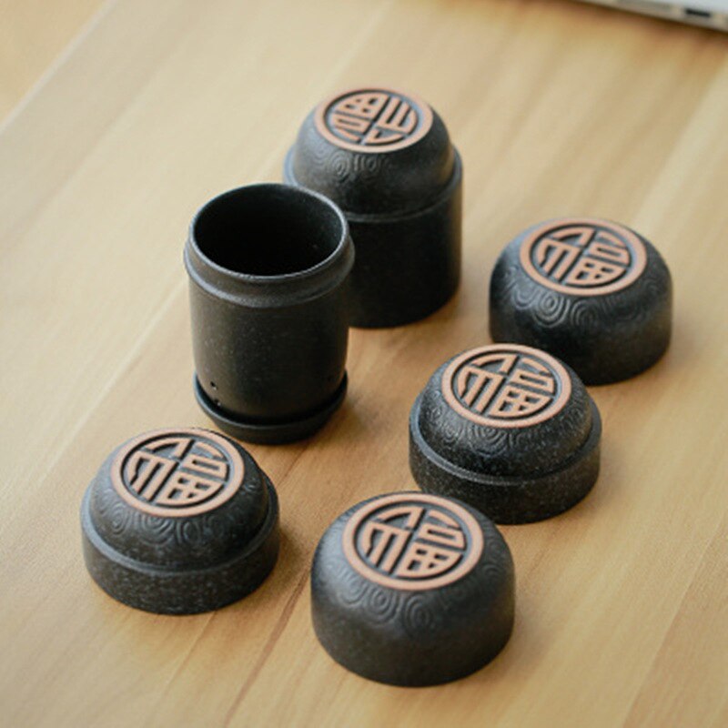 Japanese portable ceramic tea set "Yoshii"