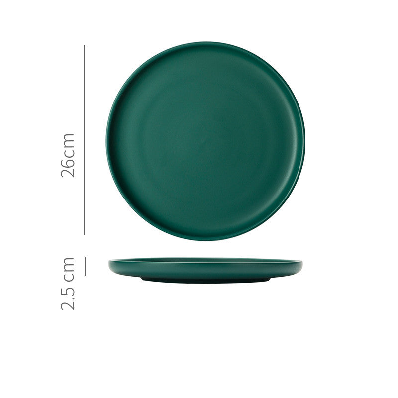 Japanese ceramic plate "Okawa"