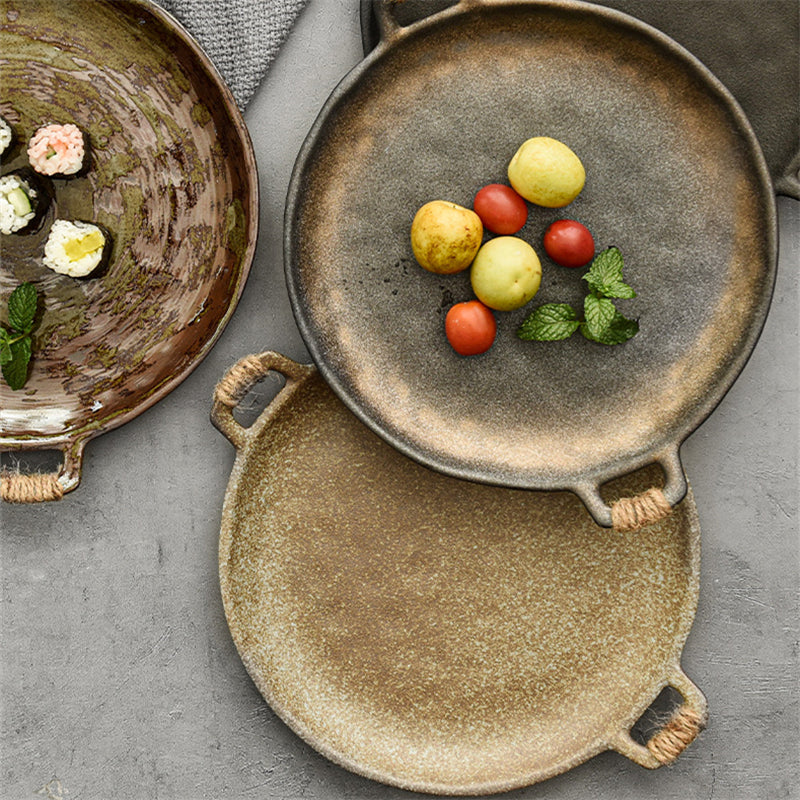 Creative porcelain plate "Hiroya"