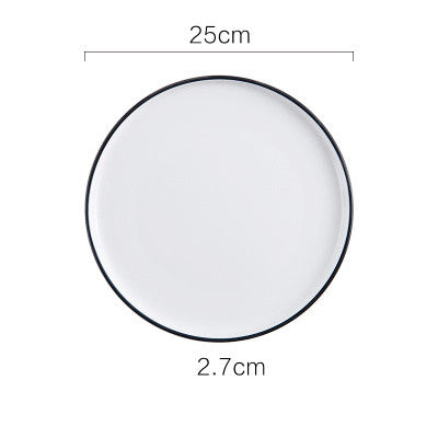 Japanese ceramic plate "Okawa"