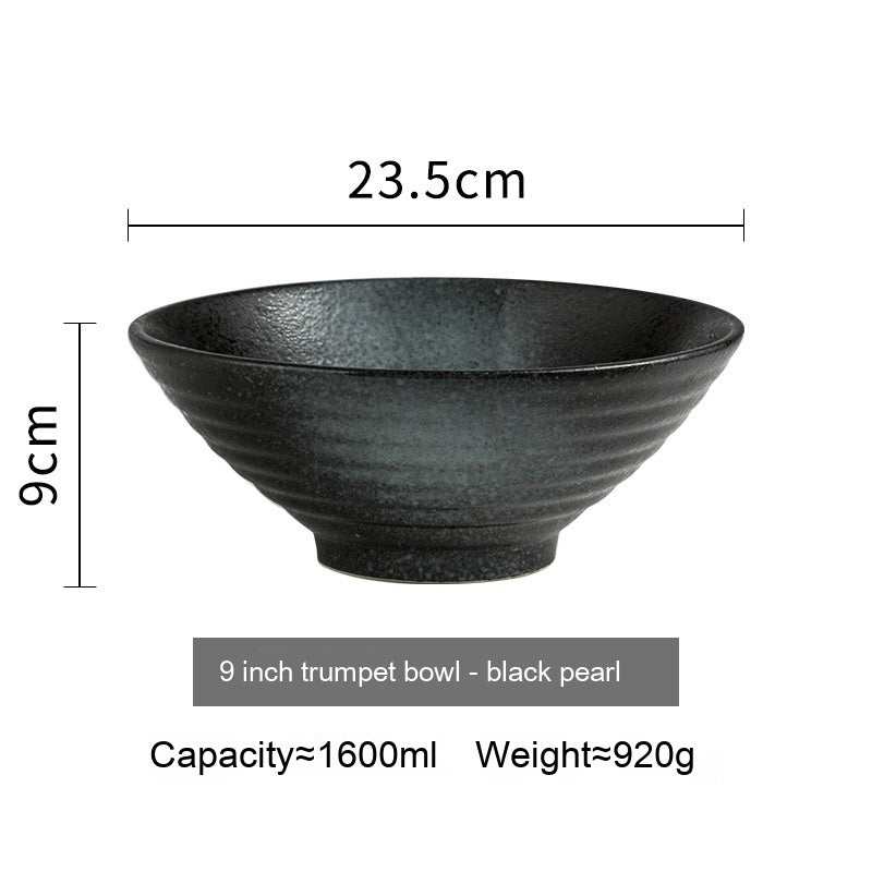 Japanese Style Ceramic Bowl Household Large Ramen Creative Tableware