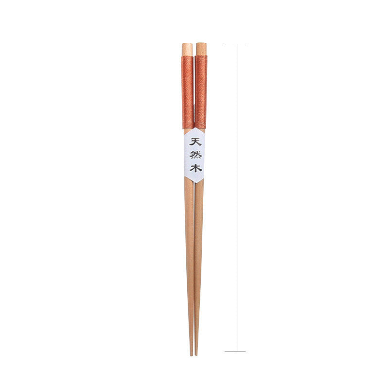 Hand-polished non-slip chopsticks