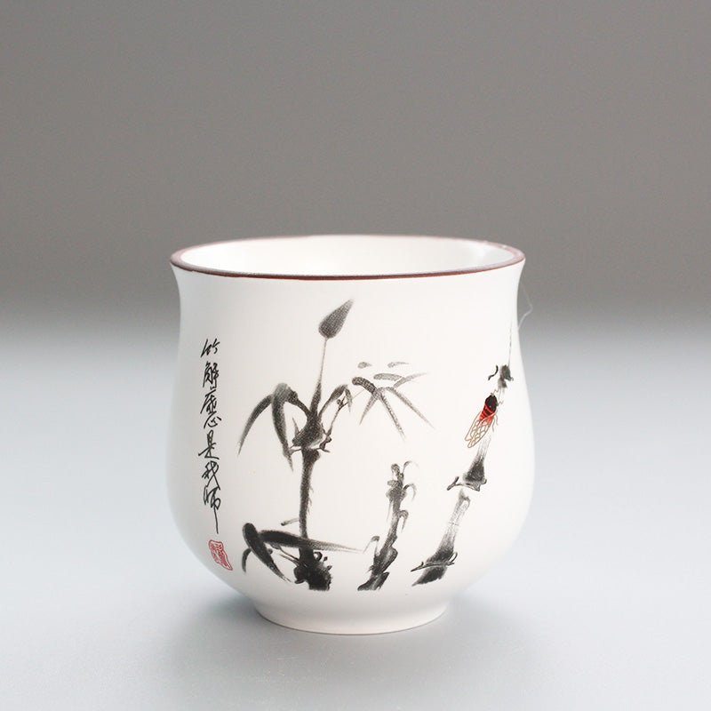 Japanese Style Porcelain Cup