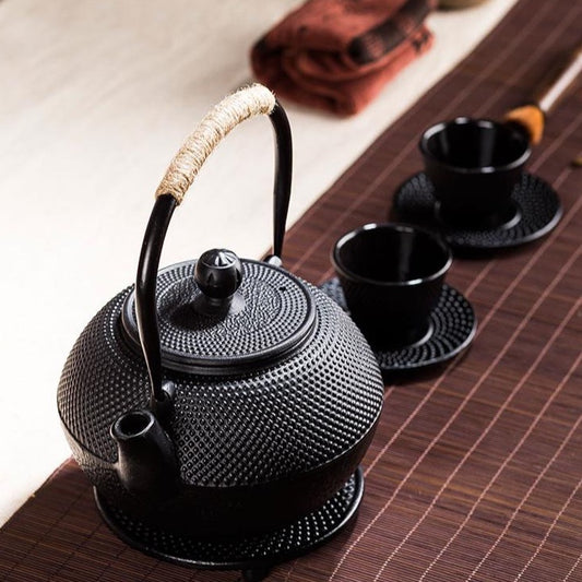 "Murata" iron tea set