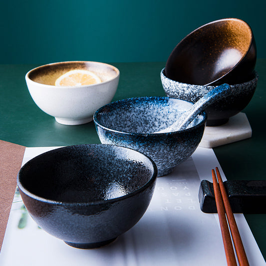 « Okuyama » Japanese ceramic ramen bowl