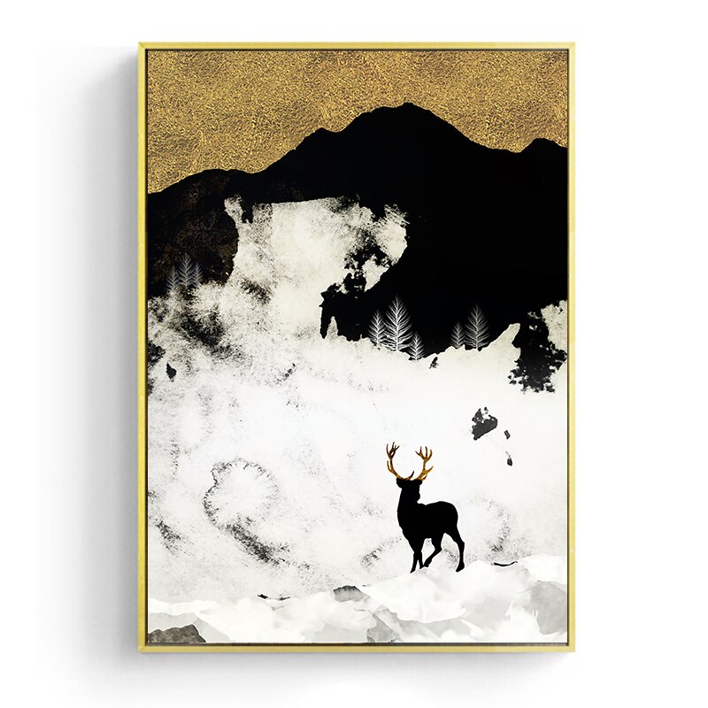 Affiche japonaise - "Paysage geagjlez gef"