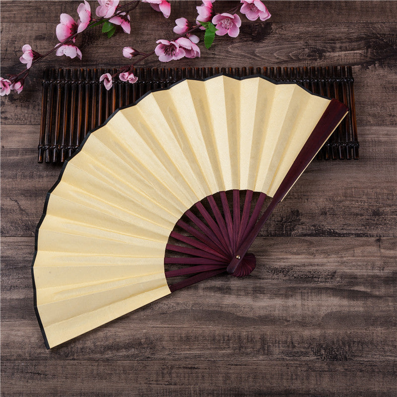 Traditional Japanese fan made of wrought wood (5 colours)