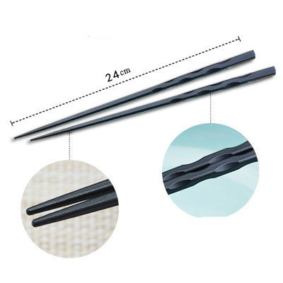 Imperial black "Taishō" Japanese chopsticks