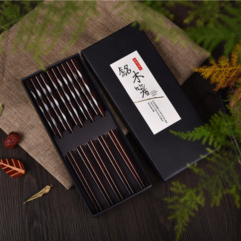 Wooden chopsticks box