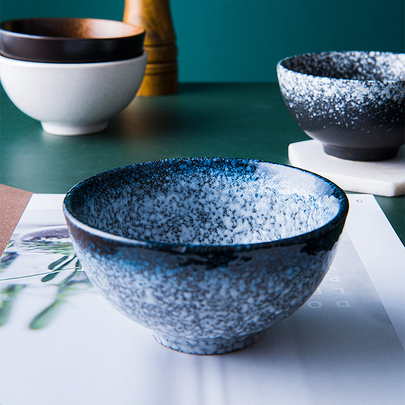 « Okuyama » Japanese ceramic ramen bowl