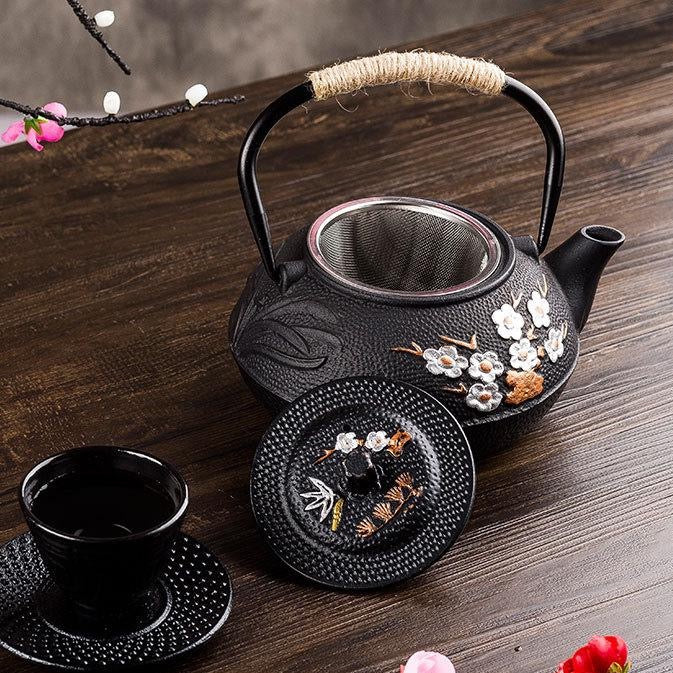 « Tokuda » Japanese iron teapot