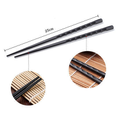 Imperial black "Taishō" Japanese chopsticks