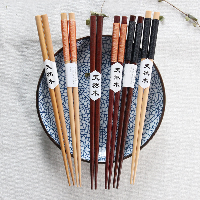 Hand-polished non-slip chopsticks