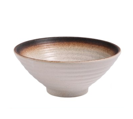 Large ceramic ramen bowl « Wakisaga »