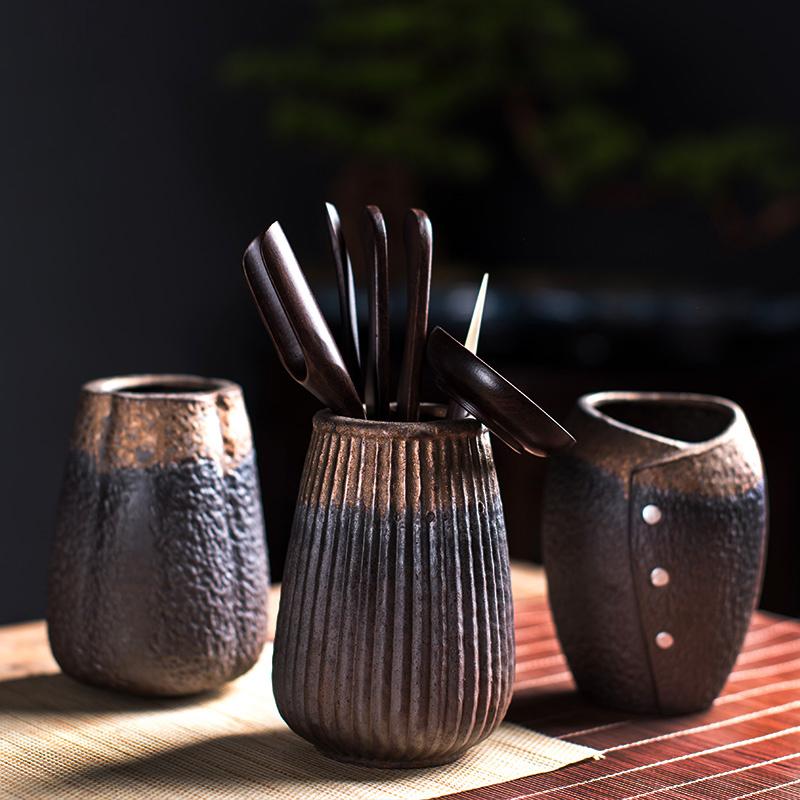 Japanese ceramic jar