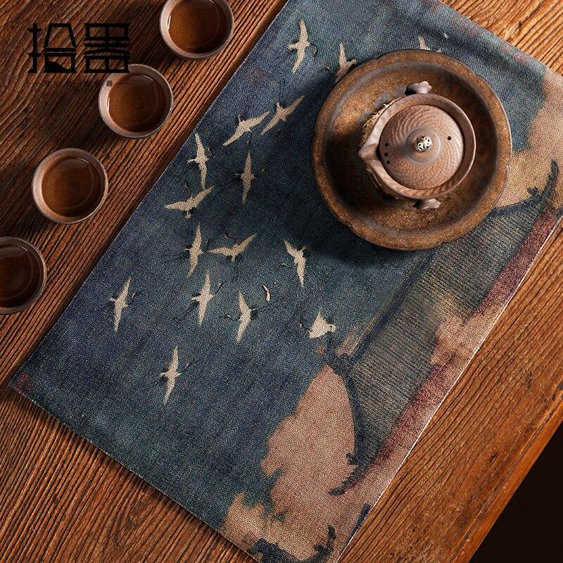 Vintage Japanese Canvas Placemat