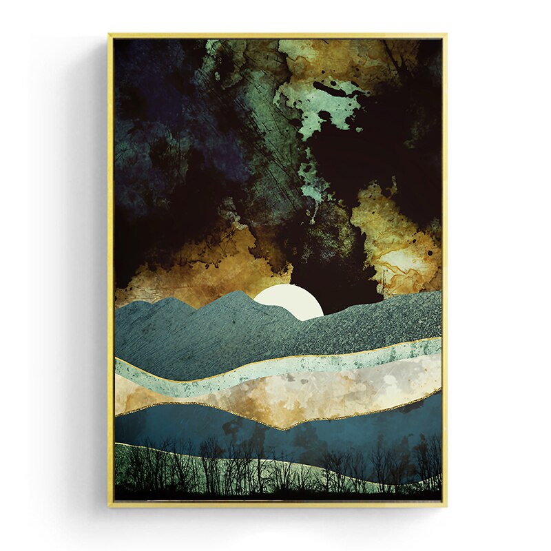 Japanese Poster - "Dreamlike Landscape"