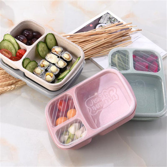 Wheat straw fiber eco-responsible Bento Box