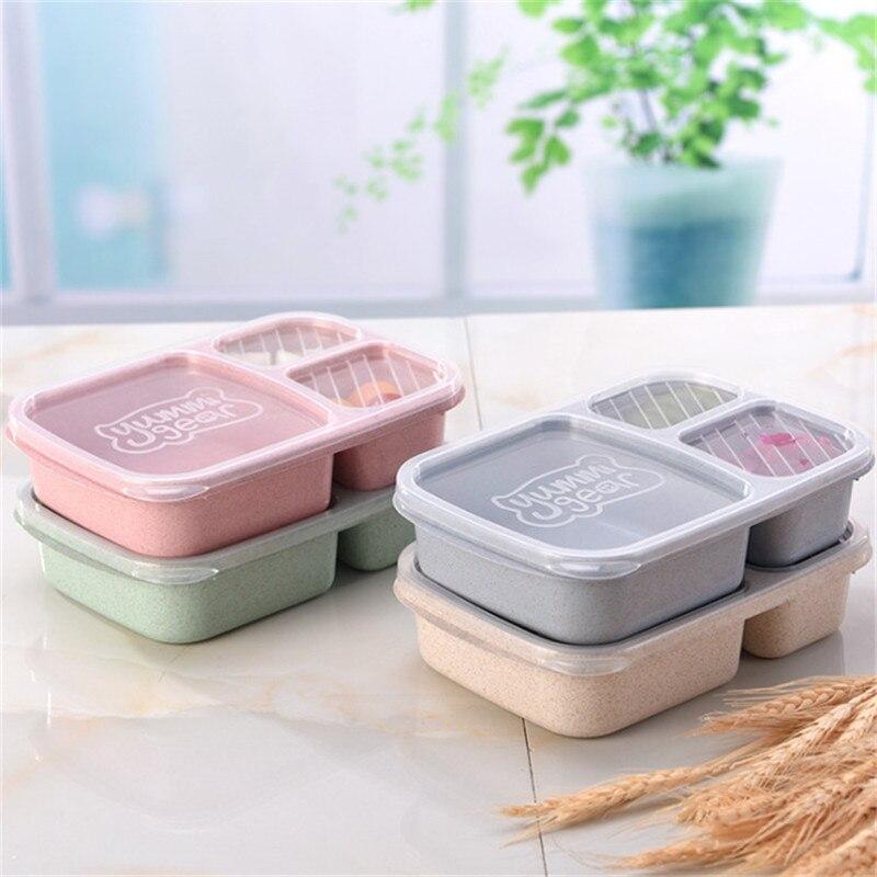 Wheat straw fiber eco-responsible Bento Box